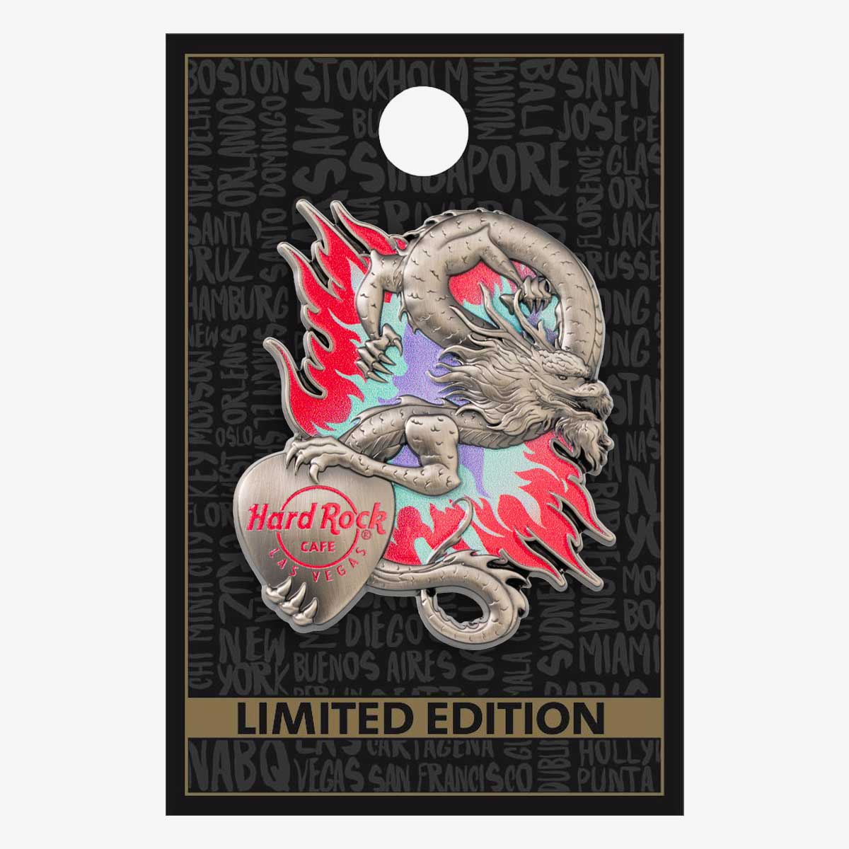 3D Asia Dragon Pin image number 2